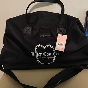 Brand new Juicy Couture “oops a daisy” weekender bag. Never used!
